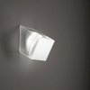 Beetle Surface Light Mini 60Â° Cube / White & Clear Ribbed Polycarbonate Ceiling